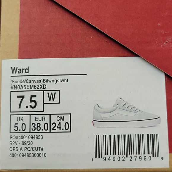 Vans Ward Suede/Canvas Billowing Sails - Picture 11 of 13